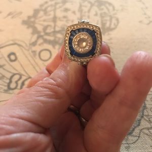 Sapphire CZs 925 silver